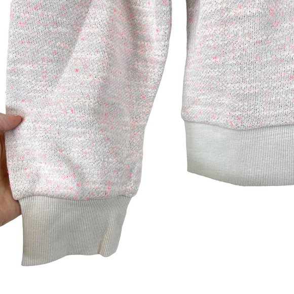 Cupcakes and Cashmere Pink/Gray/Blue Teo Space Dyes Knit Sweatshirt Size Medium - Picture 4 of 8